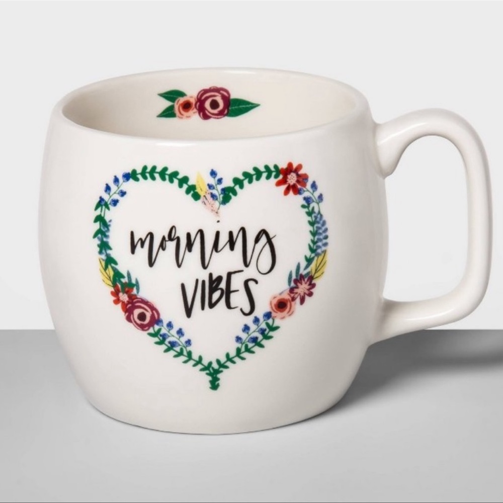 Opalhouse Morning Vibes Floral Mug